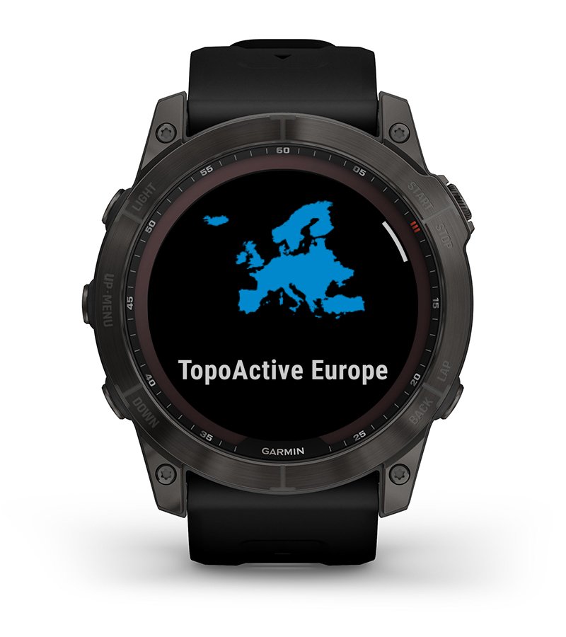 Карты TopoActive для нескольких континентов